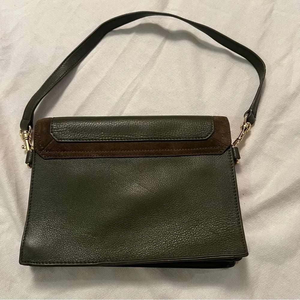 Vince Camuto genuine leather and suede hand bag - Picture 3 of 16